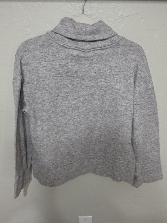 a new day Sweaters - a new day Heather Gray Funnel Neck Sweater